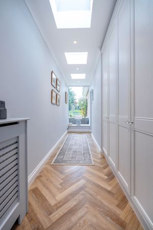 Central hallway- click for photo gallery